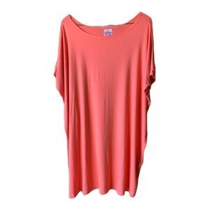Kiki LaRue T-Shirt Dress Size Large Super Comfy Stretchy Fabric Women's